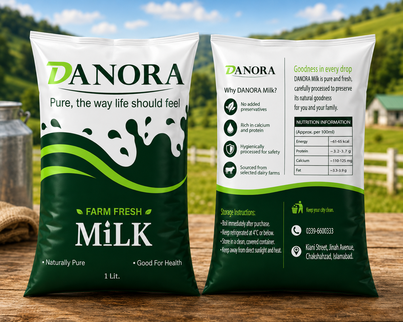 Farm Fresh Milk